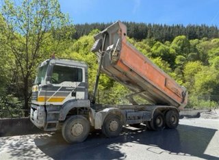 MAN TGA 41.480 8x8 Meiller Kipper