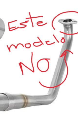Tubo de escape Yamaha YZFR 125