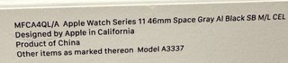 Apple Watch Series 11 46mm Cellular