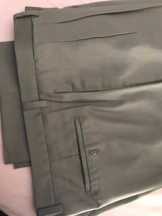 Pantalón Burberry Verde Hombre