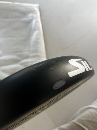 Pala Padel Siux Pegasus 3K Negra y Amarilla