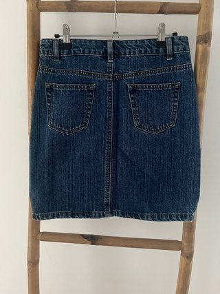 Falda vaquera azul. Easy Wear. Talla XS