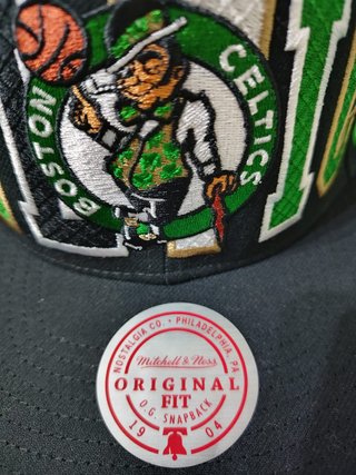 Gorra NBA Boston Celtics Mitchell & Ness original