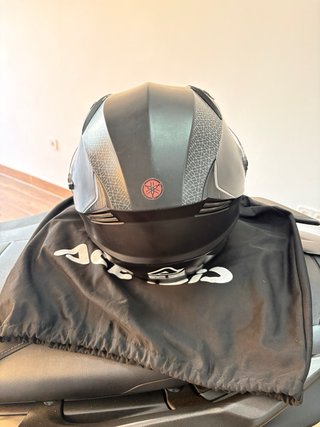 Casco Jet Acerbis Negro