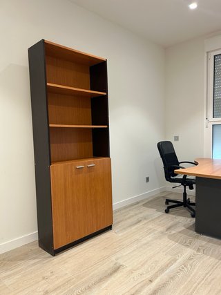 Estantería de oficina madera y metal