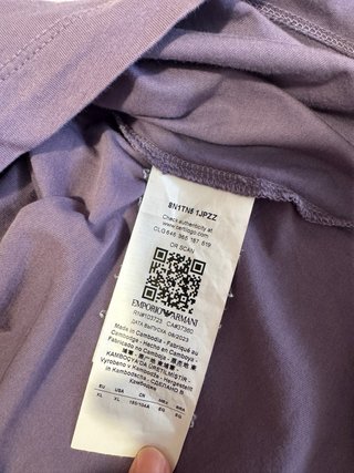 Camiseta algodón hombre Emporio Armani