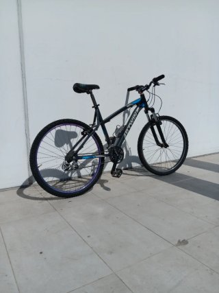 Bicicleta Rockrider 340 26 Negra/Azul