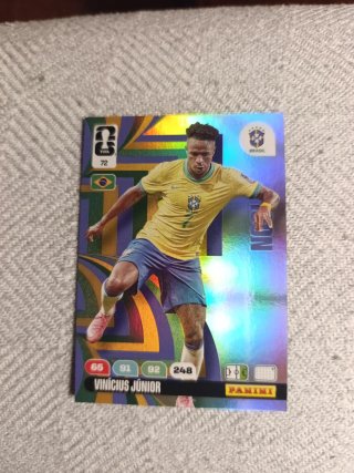 Cromo Panini Vinicius Junior ICON Mundial 2026