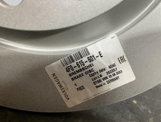 Audi 4f0615601e disco freno a6 berlina (4f2) 60985