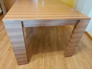 Mesa ideal de comedor extensible madera.