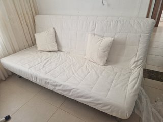 Sofá Cama IKEA 2 Plazas Blanco