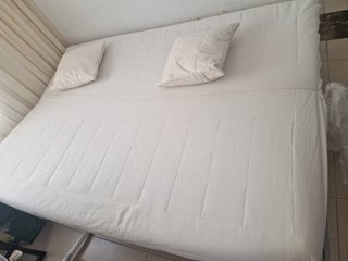 Sofá Cama IKEA 2 Plazas Blanco