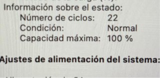 MacBook Pro 14” M3 Pro 36GB RAM 1TB (Batería 100%)