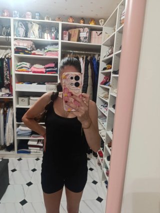 Mono corto fresquito negro nuevo a estrenar tallaM
