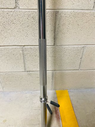 Barra alzamiento Salter 150cm para pesas