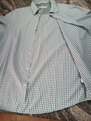 Camicia Calvin Klein Uomo Manica Corta Tg L