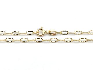 E1806309-131    Cadena Oro 18k 25cm