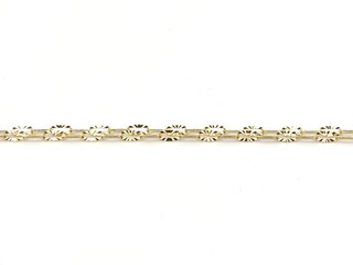 E1806309-131    Cadena Oro 18k 25cm
