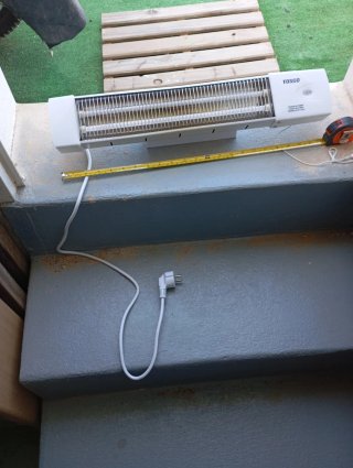 Calentador eléctrico TOSCO
