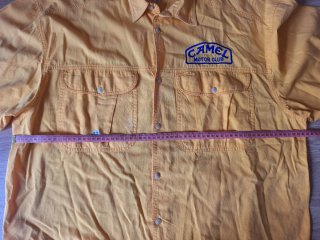 Camisa vintage Camel Motor Club
