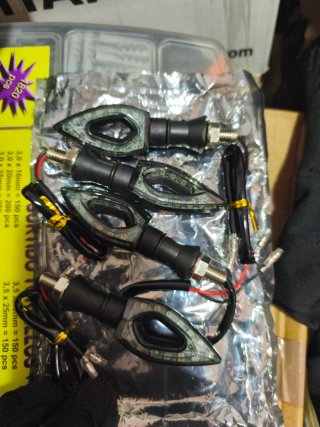 Intermitentes LED Moto Universales (Juego)