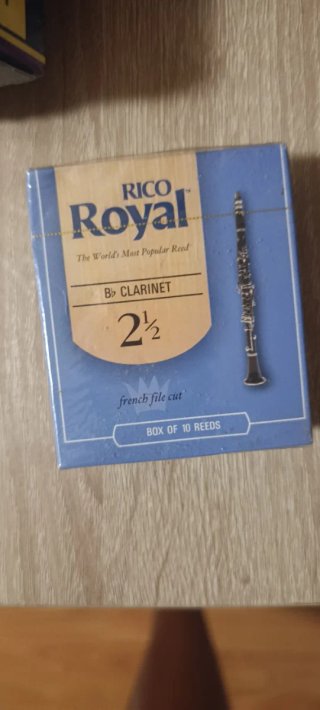Cañas Clarinete Bb Rico Royal 2.5. precintado