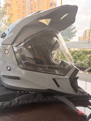 Casco Moto Touring 22.06 Como Nuevo
