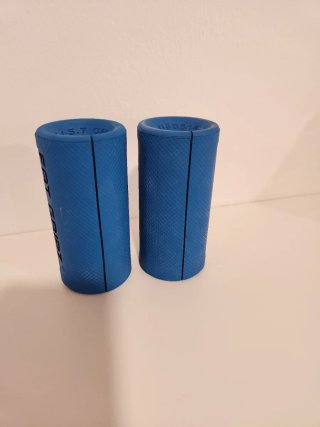 Fat Gripz agarre pesas azul