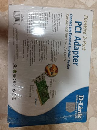 Firewire 3 port PCI adapter Connect any external