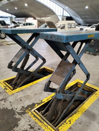 Elevador Tijera Corta MARTE 3.000 kg Profesional -