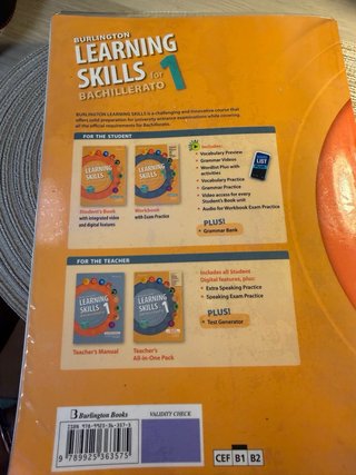 Libro de inglés de primero de bachillerato