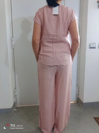 Completo donna rosa