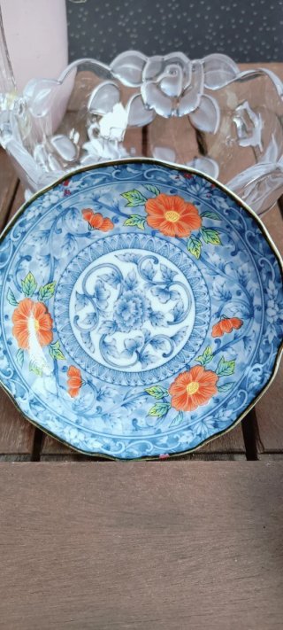 Lote 2 platos porcelana japonesa