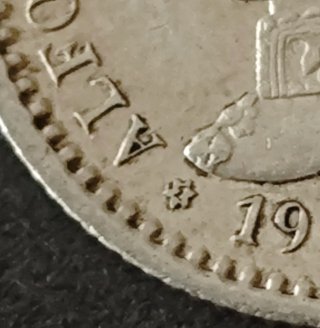 Moneda Plata Alfonso XIII 50 cts 1904
