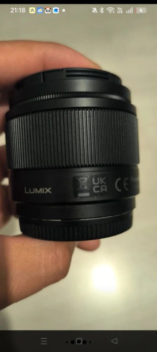 Obiettivo Panasonic Lumix G 25mm f/1.7