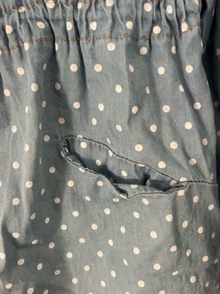 Chaqueta fina de lunares