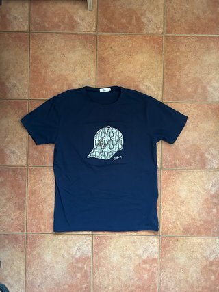 Camiseta Dior Talla M Azul Oscuro