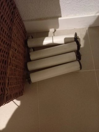 Cama geriátrica de tela