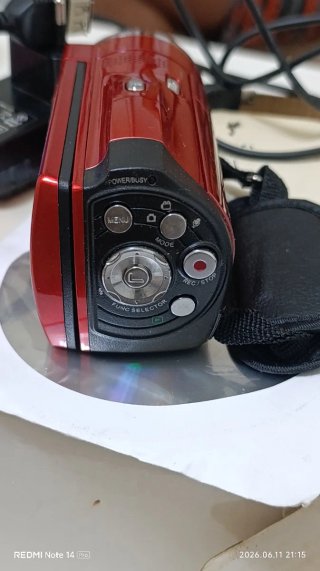 Videocámara Digital Roja