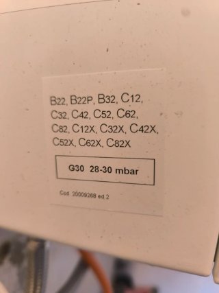 Calentador Gas Butano Atmosférico Baxi Nuevo