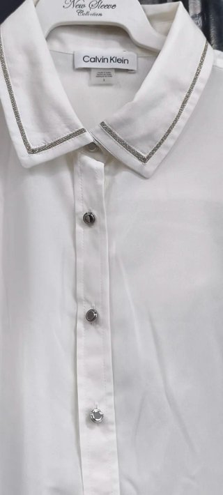 Camiseta Calvin Klein Blanca Mujer