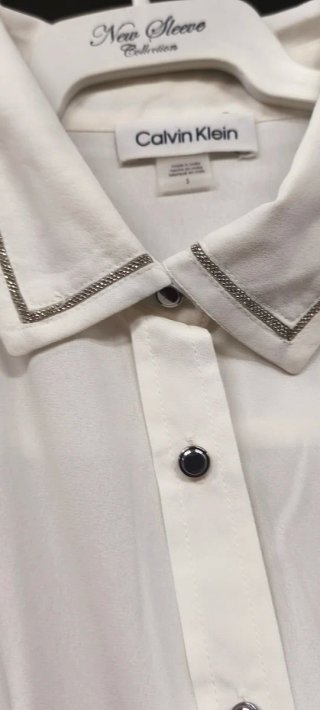Camiseta Calvin Klein Blanca Mujer