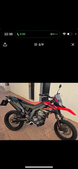 Aprilia SX 125cc Supermotard