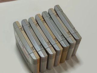Lote 7 cartuchos Super Famicom SNES