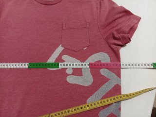 Camiseta G-Star RAW Rojo teja Talla M