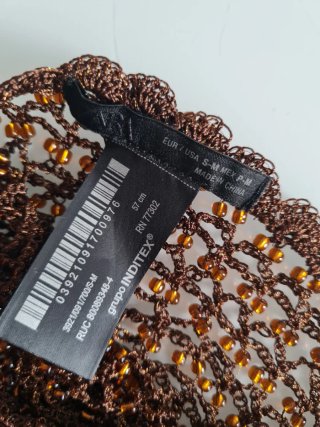 Gorro Casquete Crochet Zara