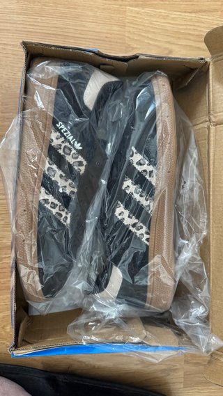 Adidas Handball Spezial “Black Wonder Leopard" 39