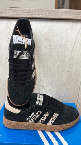 Adidas Handball Spezial “Black Wonder Leopard" 39