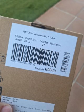 Sandalias niña Mayoral doradas