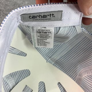 Gorra Carhartt WIP Rayas Azul Blanco